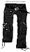 Juicy Trendz Womens Trousers Army Military Ladies Casual Cargo Pants Black