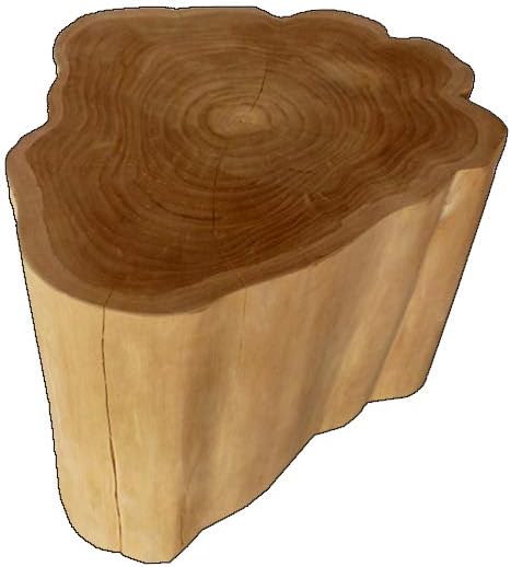 teak logs and stumps for seats and table bases, true teak wood, 29" height TEAK