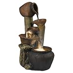 Tree Pot Outdoor-Indoor Fountain with Illumination