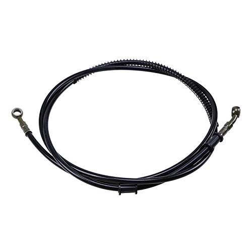 Universal 50cm -190cm Motorcycle Bike Brake Clutch Throttle Cable Oil Hose Line Pipe For Harley Honda Yamaha Kawasaki Suzuki Chopper Touring Atv Scooter Offroad (130cm)