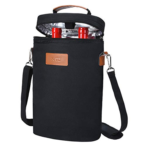 Black / 2 Bottles Wine Carrier
