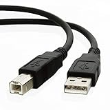 USB Printer Cable 6ft, NEORTX 1.8 Meters USB 2.0 Type A Male to B Male Printer Scanner Cable Cord for Canon Pixma