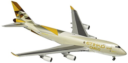 Geminijets etihad cargo b747-400f new livery aircraft (1:400 scal…