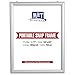M&T Displays Portable Snap Frame, Poster Size, 1.77