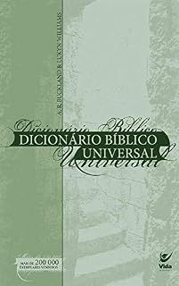 Livro Dicionário Bíblico Universal