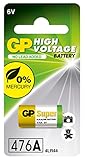 High Voltage 6v Alkaline Battery in reference to 4LR44, 476A, A544, V4034PX and PX28A Camera and Flash Batteries