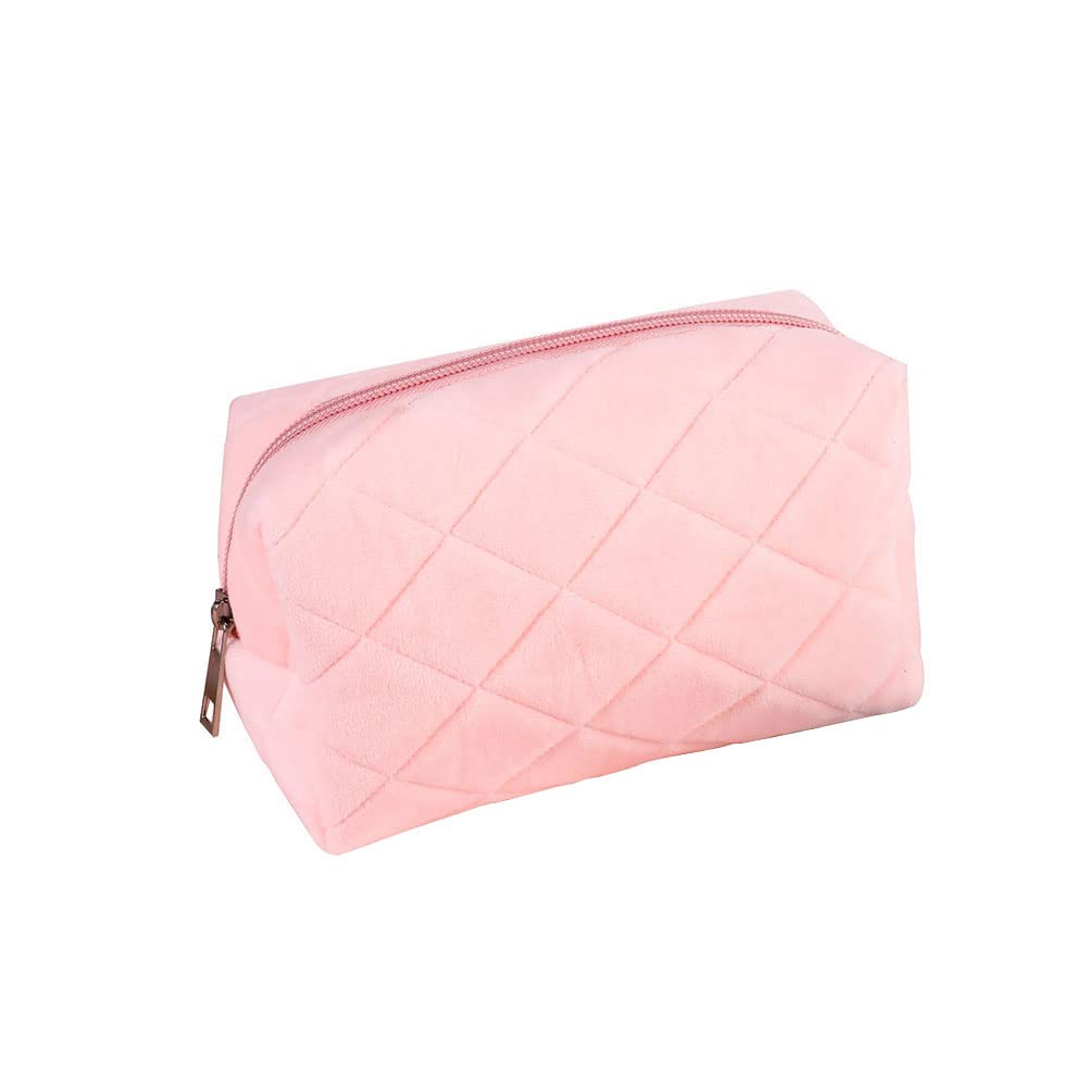 SEIWEI Big Capacity Pencil Case for Girls, Pink Soft Pencil Pouch Pillow Bag Storage Organizer for Middle High School Supply, Makeups, College Students, Office