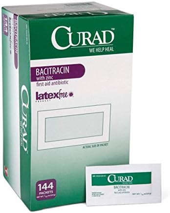 Medline Cur001109 Cur001109Z Curad Bacitracin Ointment (Pack Of 144)