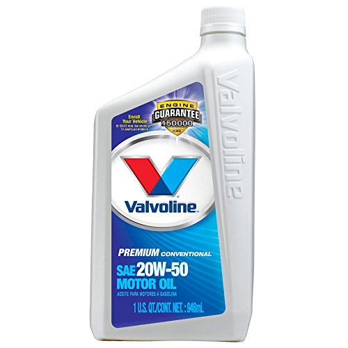 Valvoline 20w-50 premium conventional motor oil - 1qt (822344)
