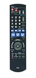 Replacement N2QAYB000197 Remote Control for Panasonic DVD VCR Combos (Substitute for remotes EUR7659T50, EUR7659T60, EUR7659T70, EUR7659T80, N2QAYB000196, N2QAYB000211 and N2QAYB000212)