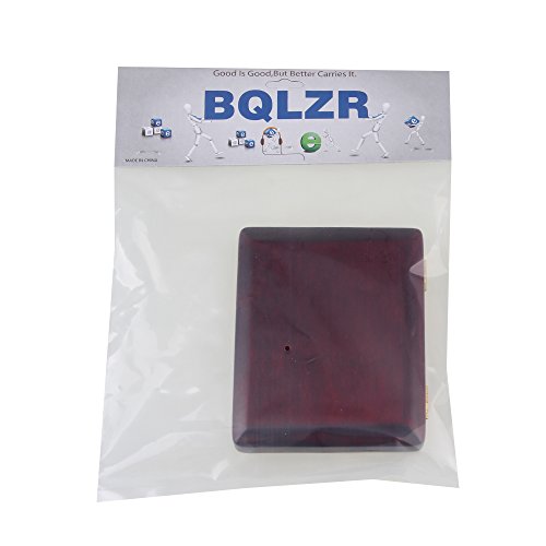 BQLZR Dark Red Wooden Hand Carved Bassoon Reed Case for 5 Reeds Woodwind Accessories - Thumbnail 5