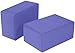 Yoga Block 1 or 2 pack 4 in. x 6 in. x 9 in. Larger Size High Quality 4 colors by Bean Products™