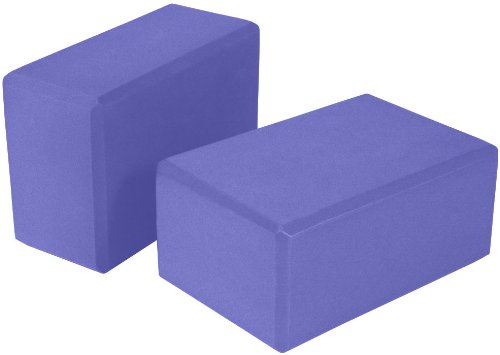 Yoga Block 1 or 2 pack 4 in. x 6 in. x 9 in. Larger Size High Quality 4 colors by Bean Products™