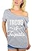 Awkward Styles Women's Tacos & Tequila Off Shoulder Tops T-Shirt