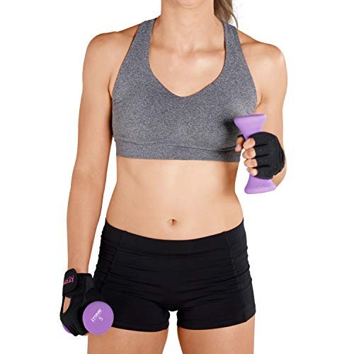 Tone Fitness Hourglass Shaped Dumbbells, Pair Multiple Choices Toys Games Toys Sports Toys Toys