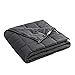 Cozynight Weighted Blanket 20Lbs(60''x80'',Dark Grey,Queen Size), Heavy Blanket with Weighted Glass Beads Release Stress and Give You a Deep Sleep in The Night
