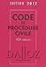 code de procédure civile (édition 2012) by