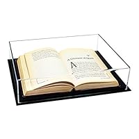 Deluxe Clear Acrylic Book Display Case (A029)