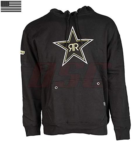 Rockstar Motocross Black Hoodie Pullover Fan Apparel Size Medium