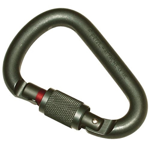 Petzl - ATTACHE, Lightweight Screw-Lock Carabiner for Climbing