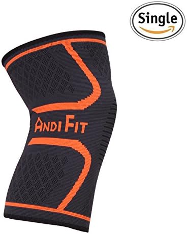 Knee Compression Sleeve - Improves your Circulation for Relief of Joint Pain, Arthritis, and Injury Recovery - Effective Knee Support for Running, Working Out, Walking, Hiking and Jogging (Small)