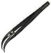Authentic InnoVaper Black Curved Precision Ceramic Tweezers - Non-Conductive and Heat Resistant to High Temperatures for Pinching Coils While Firing - NO MORE BROKEN TIPS!