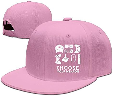 Mssoiil Choose Your Weapon Gamer Video Games Unisex Vintage Snapback Hat