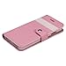 iPhone 6S Plus Case, AceAbove iPhone 6S Plus Wallet case [Pink] - Premium PU Leather Wallet Cover with [Card Slots] and [Stand] Function for Apple iPhone 6 Plus (2014) / iPhone 6S Plus (2015)