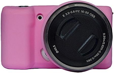 Yunchenghe Professional Easy Cover Camera Protective Camera Silicone Protective Case ，for Sony A5000/A5100 Camera - Pink