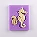 Tasty Molds Seahorse Silicone Fondant Mold High Definition Quality Cupcake Topper Cake Decoration Ocean Theme Birthday Party Tool for Candy, Sugarcraft, Resin, Polymer Clay and other Crafting Projects