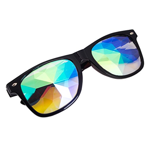 Careonline Festivals Kaleidoscope Glasses Rainbow Prism Sunglasses Goggles