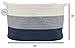 Cotton Rope Basket for Storage and Organization in Baby Nursery or Kids Room | Large 16