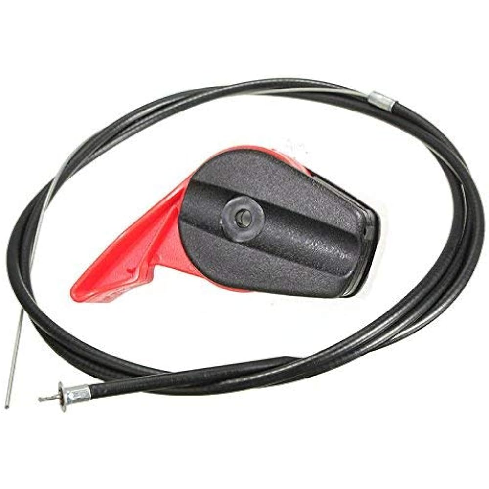 65" Lawn Mower Throttle Cable Universal Kit With Control Switch Lever