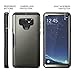 YOUMAKER Case for Galaxy Note 9, Full Body Heavy Duty Protection with Built-in Screen Protector Shockproof Rugged Cover for Samsung Galaxy Note 9 (2018) 6.4 inch - Gun Metal/Black