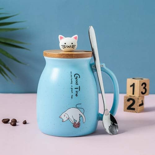 Taza Mug Cafétaza De Dibujos Animados A Prueba De Calor De Gato De