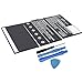MPF Products 7200mAh A1376, 616-0559, 616-0561, 616-0576 Replacement Battery Compatible with Apple iPad 2 A1395, A1396, A1397 with Installation Tools