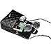 Covelin Women's Leather Fashion Handbag Quilting Envelope Cross Body Shoulder Bag Black