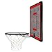 ZAAP Outdoor Wall Mounted Basketball Hoop, Backboard and Net Set