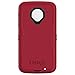 OTTERBOX Defender Series Case for Motorola Moto Z Force Droid Edition - Retail Packaging - Regal (Tempest Blue/Flame RED)