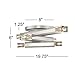 Possini Euro Design Modern Ceiling Light Flush Mount Fixture Aluminum Gray 19 3/4