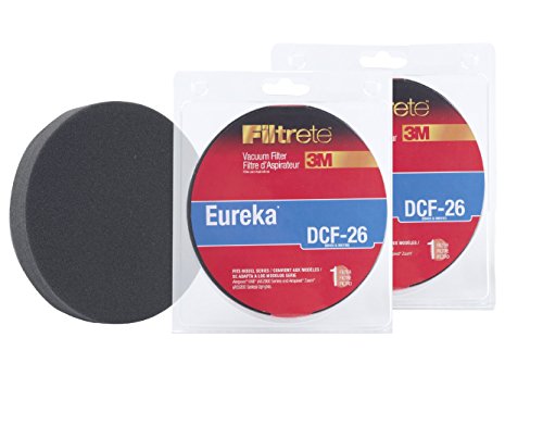 2 Eureka DCF-26 Allergen Vacuum Filters By 3M Filtret