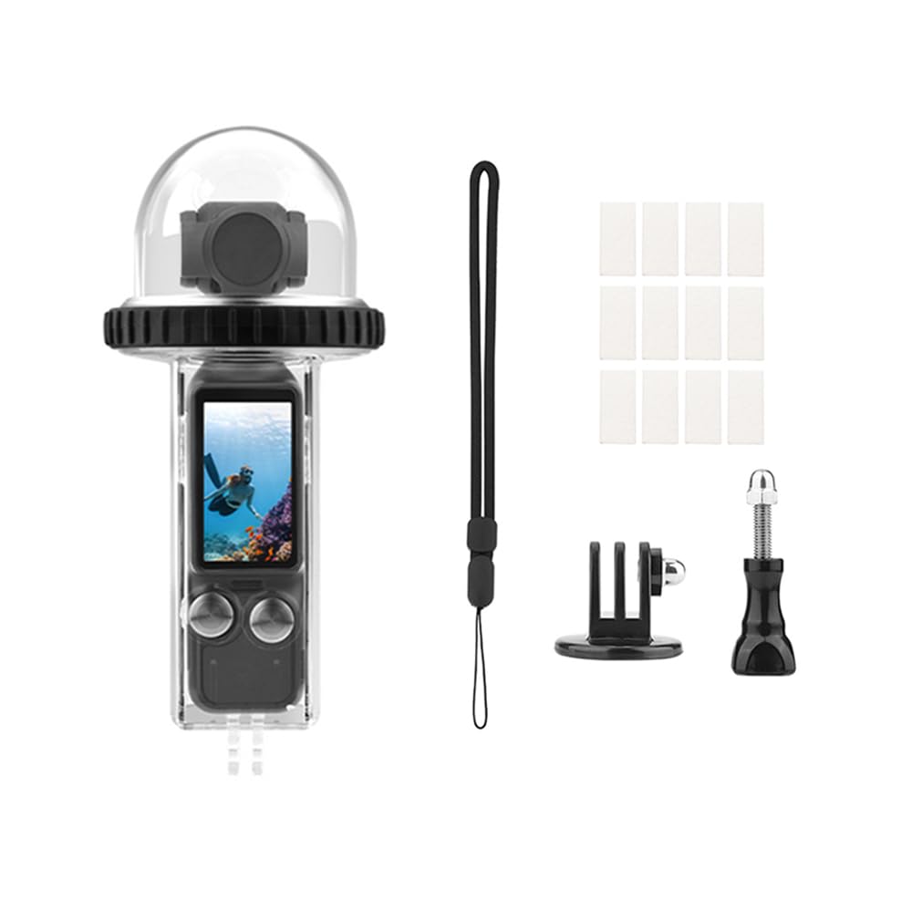 EUGOOCX 40M Waterproof Case for DJI Osmo Pocket 3, Underwater Protective Shell Housing for DJI Pocket 3 Camera Diving Accessories