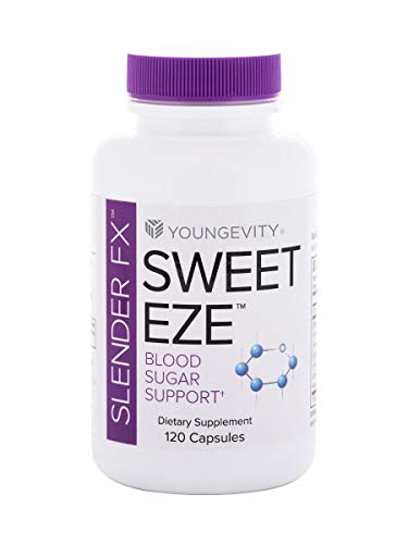 (INTERNATIONAL SHIPPING) Slender FX Sweet Eze 120 Capsules Blood Sugar Regulation Youngevity