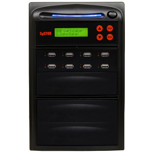 SySTOR 1:7 High Speed Duplicator for External USB Hard Drive & USB Flash Memory Card (SYS07EXH)
