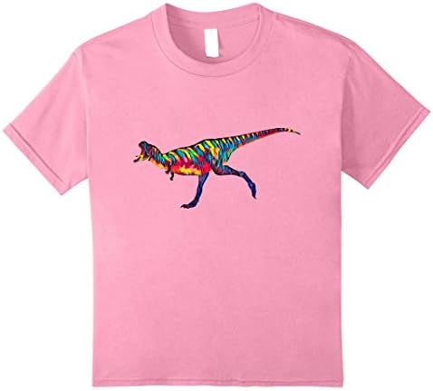 Kids Cool Dinosaur Adventure T Shirt Fun Time Good Memories 12 Pink