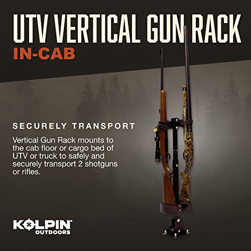 Kolpin UTV Gun Rack 20073,Black Pricepulse