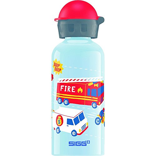 Sigg 8543.6"Traffic road" drinking bottle, 14 oz, Multicolor