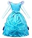 JerrisApparel Long Sleeve Little Girl's Mermaid Costume, No Color, Size No Size