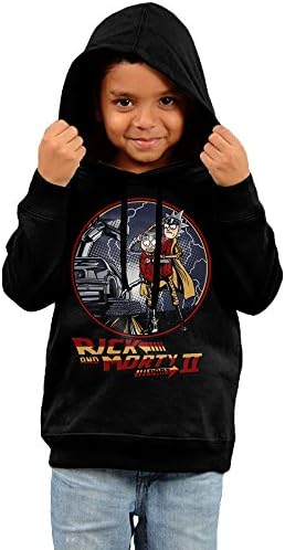 Toddler Rick And Morty Hooded Sweatshirt