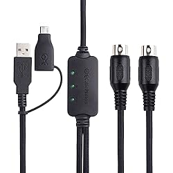 Cable Matters MIDI to USB Cable 6.6 ft / 2m